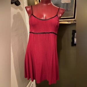 Contempo Casuals A-Line Red Mini dress.